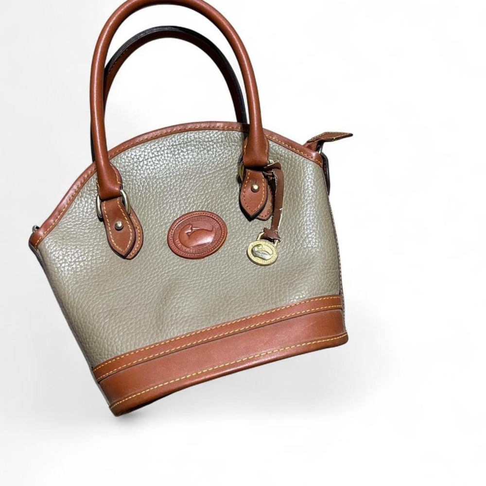 1980 brown leather‎ dooney